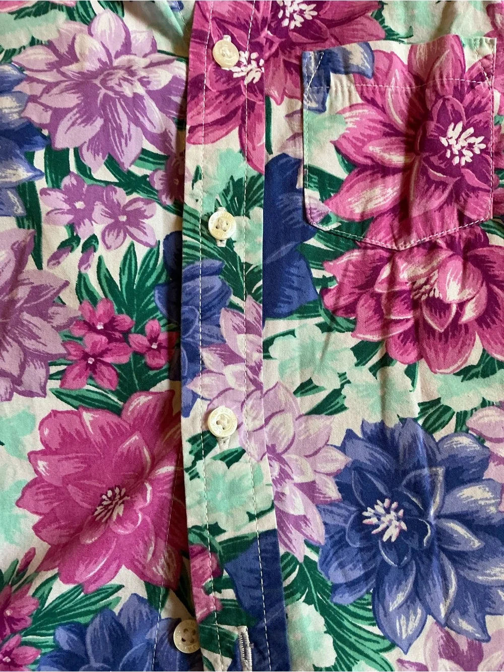BUNDLE of 2-Janie and Jack Tropical Sailboat Hawaiian Shirt Button Downs, 2T